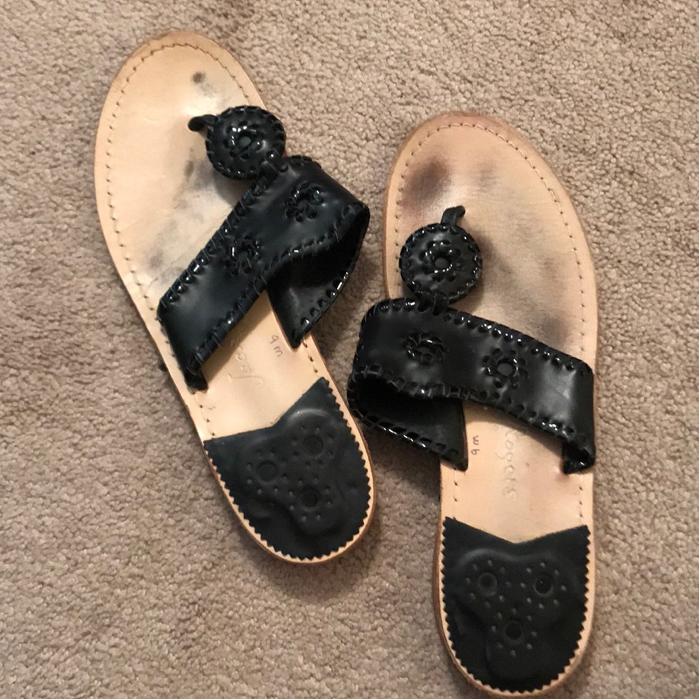 Women’s Matte Black Jack Rogers